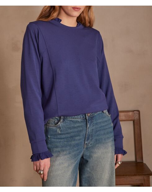 Sudadera Alicia azul royal