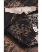 Foulard Lignes kaki