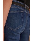 Hose Sonia Straight Fit in dunklem Indigoblau