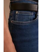 Hose Sonia Straight Fit in dunklem Indigoblau