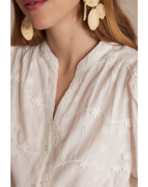Patience Bl Embroidery ecru blouse