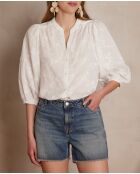 Patience Bl Embroidery ecru blouse