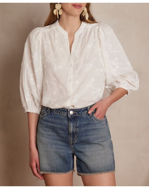 Patience Bl Embroidery ecru blouse