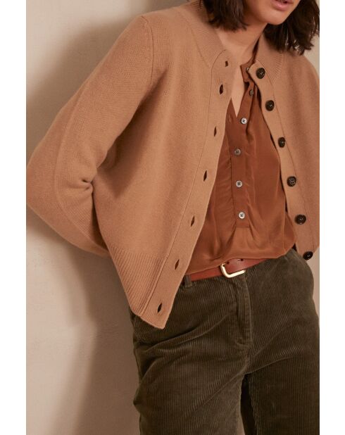 Blouse Bradley Bl Satin camel