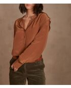 Blouse Bradley Bl Satin camel