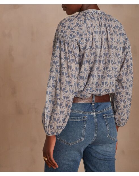 Camicetta marrone Bl Imp Lavender Palm