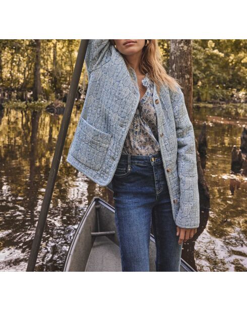 Camicetta marrone Bl Imp Lavender Palm