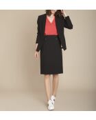 Genna Ts Bi Mat Karminrote Bluse