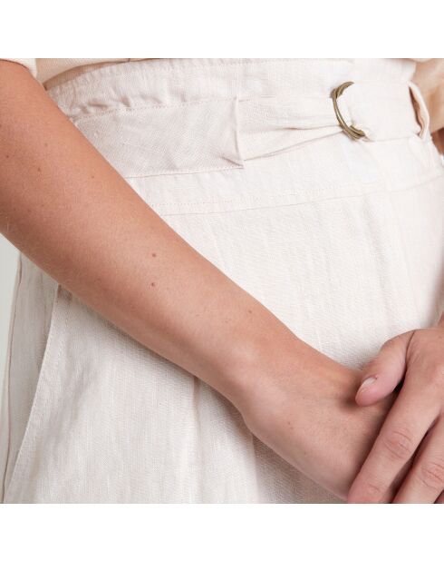 Rock Elisa aus natürlichem Leinen