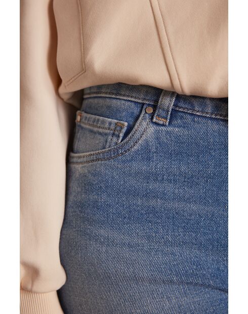 Leicht gewaschene Jeanshose Delia