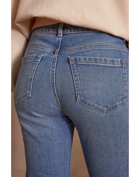 Leicht gewaschene Jeanshose Delia