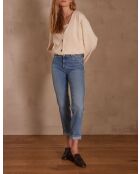 Leicht gewaschene Jeanshose Delia