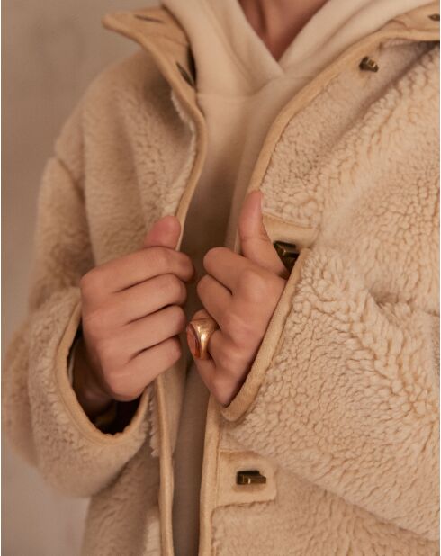 Pelle di lana naturale Nadja Bis M Ff