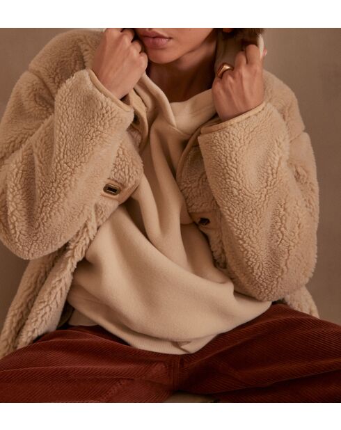 Pelle di lana naturale Nadja Bis M Ff