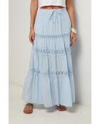 Jupe Anaya 100% Coton ciel