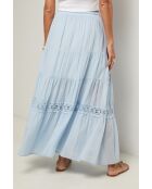 Jupe Anaya 100% Coton ciel