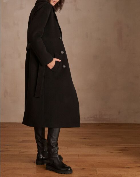 Matis M schwarzer Mantel