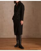 Matis M schwarzer Mantel