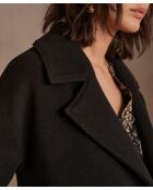 Matis M schwarzer Mantel