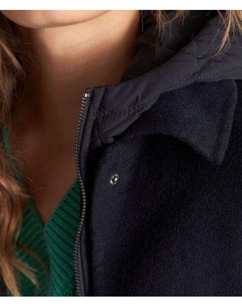 Raphael M Double Face Jacke, marineblau