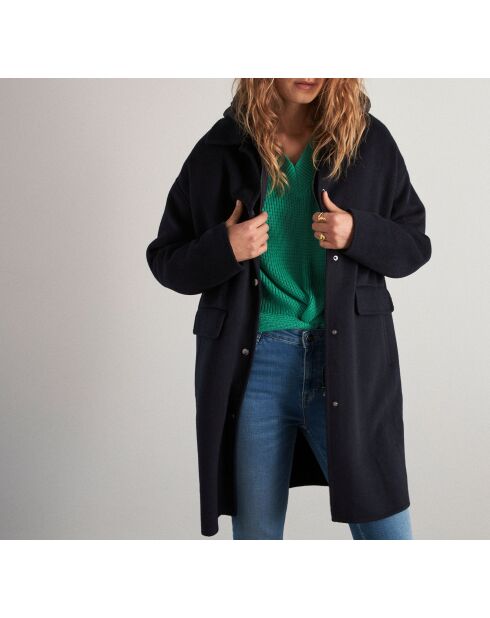 Raphael M Double Face Jacke, marineblau