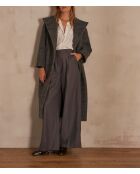 Bali Bl ecrufarbene Stickbluse