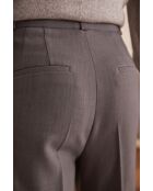 Ben P effen, licht gemêleerde broek