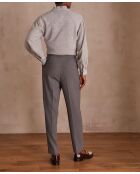 Ben P effen, licht gemêleerde broek