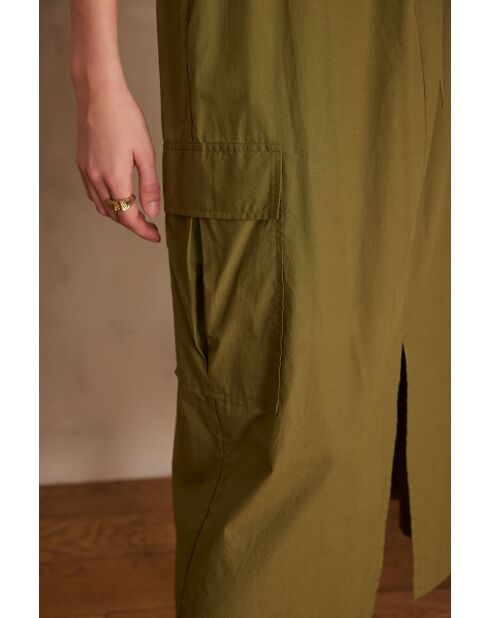 Jenna J olijfkleurige rok