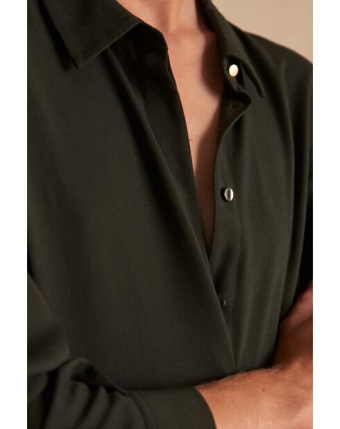 Chemisier Matea Ch uni kaki