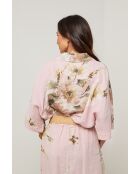 Chemise Adélia 100% Lin rose