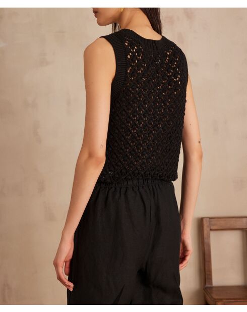 Sharon bis zwarte tanktop