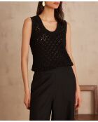 Sharon Bis schwarzes Tanktop