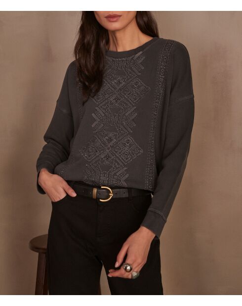 Sudadera Atlas antracita