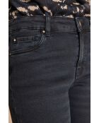 Patience Bis Hose aus dunklem, verwaschenem Denim