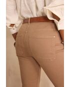 Patience Overdyed Helltaupefarbene Hose