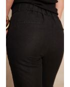 Paolo P Lin schwarze Hose