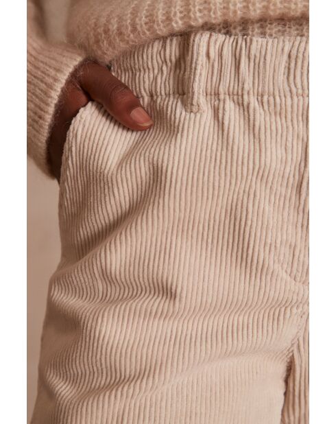 Sabil P Hose aus natürlichem Samt