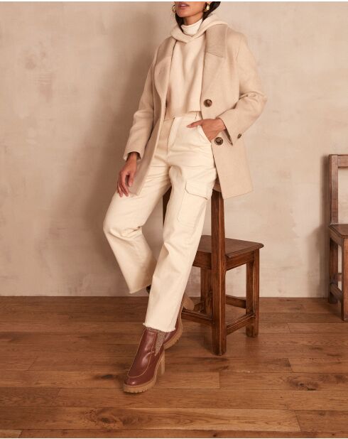 Manteau Foxy M naturel