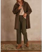 Alpha M khakifarbener Mantel