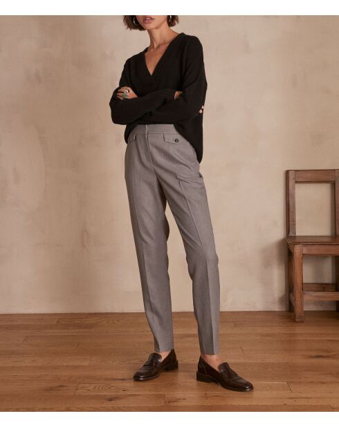 Flavio P mausgraue Hose