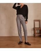 Flavio P mausgraue Hose