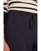 Ferdinand P Crepe marineblaue Hose