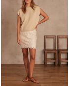 Bamboo J Spitzenrock mit Schnürung