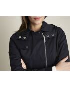 Marineblauer Trenchcoat Flora Tr