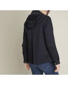 Marineblauer Trenchcoat Flora Tr