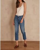 Owen Cropped Light Wash broek