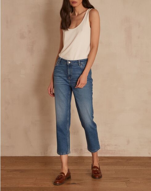 Owen Cropped Light Wash broek
