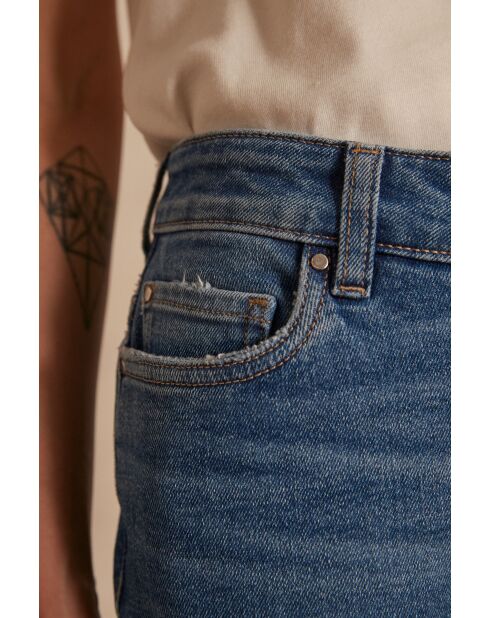 Owen Cropped Light Wash broek