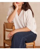 Blouse Sacha Bl Broderie écru
